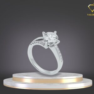 Nhẫn Bạc Vương Miện Sao Băng