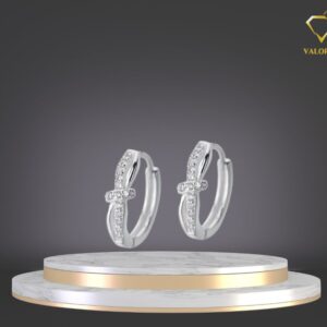 Bông Tai Nơ Ánh Kim