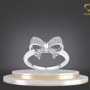 Nhẫn Bạc Nơ Ánh Bình Minh