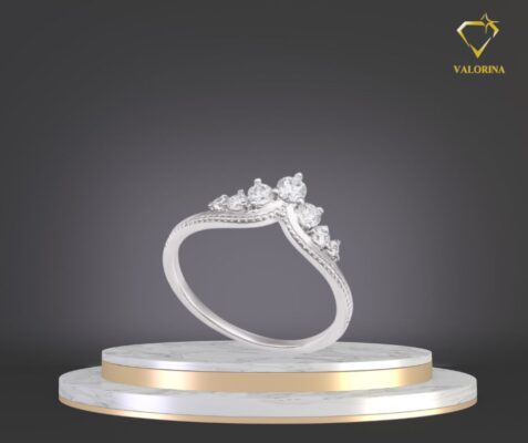 Nhẫn Bạc đính đá