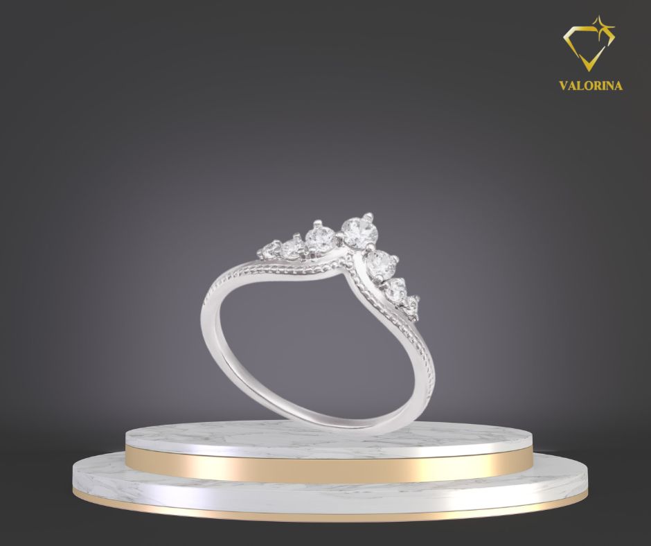 Nhẫn Bạc đính đá